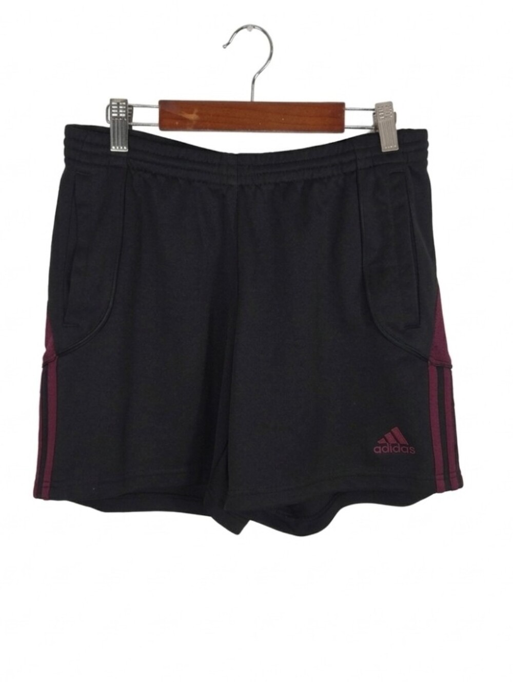 adidas black athletic shorts